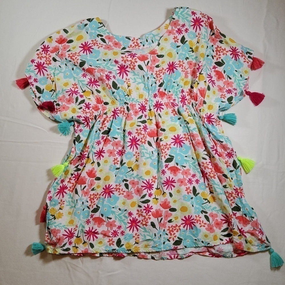 Cat & Jack Girls Pool, Beach, Swimsuit Cover Up Size M